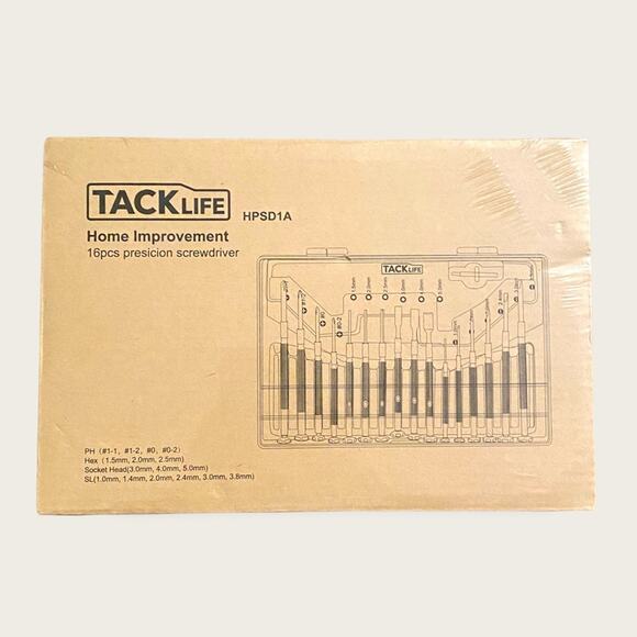 TackLife 16 Piece Precision Screwdriver Set NEW - Picture 1 of 2
